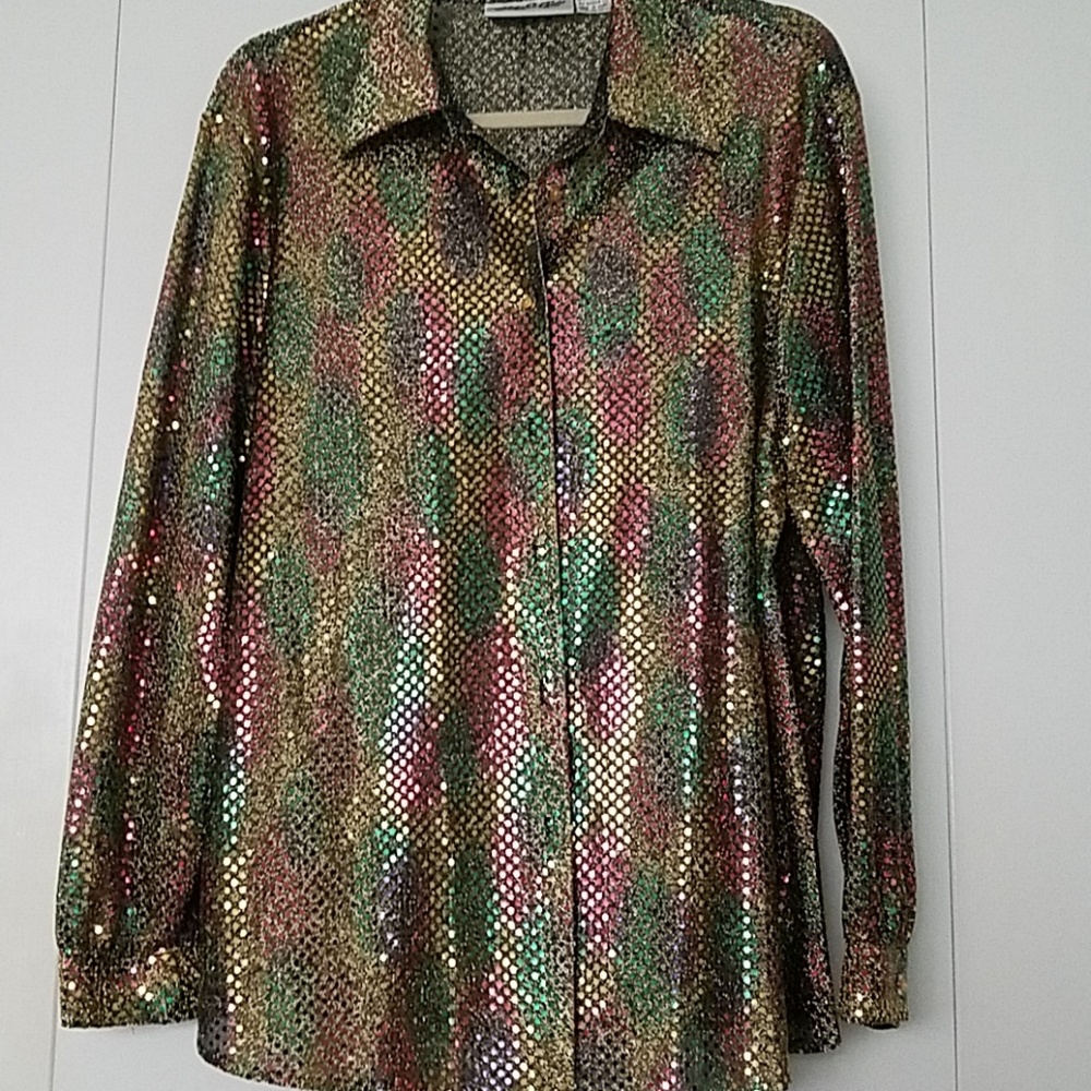 $10 --> Holiday Blouse